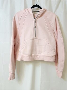 Lululemon Scuba Oversized Half-Zip Hoodie Flush Pink XS/S